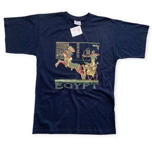 Egypt  Short Sleeve T-Shirt Mens (S), Navy Blue